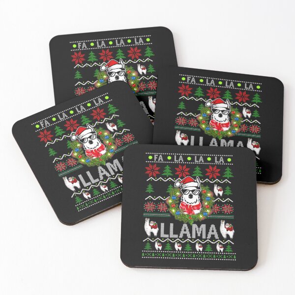 Item preview, Fa La La Llama Llama Christmas Ugly designed and sold by kadisakukolaw.