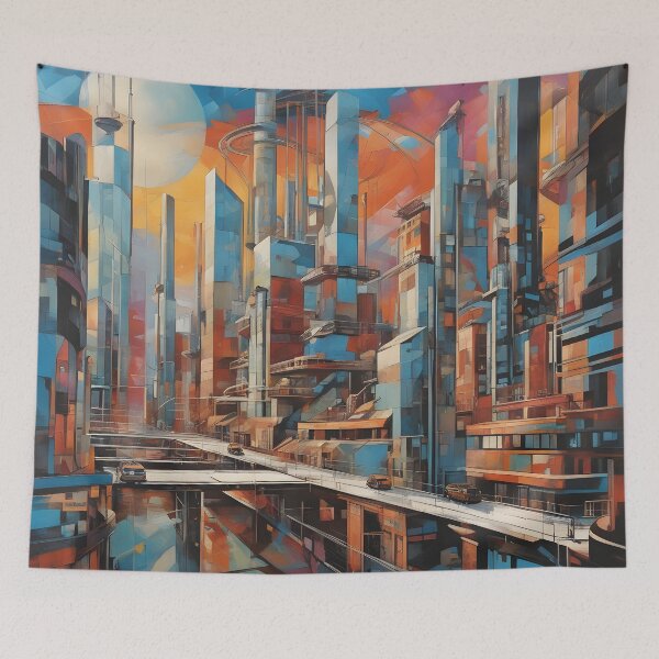 Item preview, Techno-Urban Reverie designed and sold by nash2706.