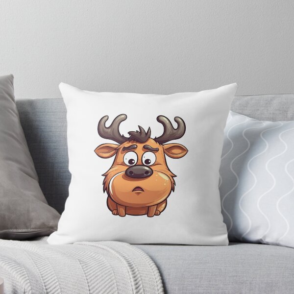 Item preview, Cheerful Elk Face Vector 2 designed and sold by eyestetix.