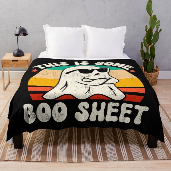 Item preview, This Is Some Boo Sheet Halloween Ghost designed and sold by NessiCreates.
