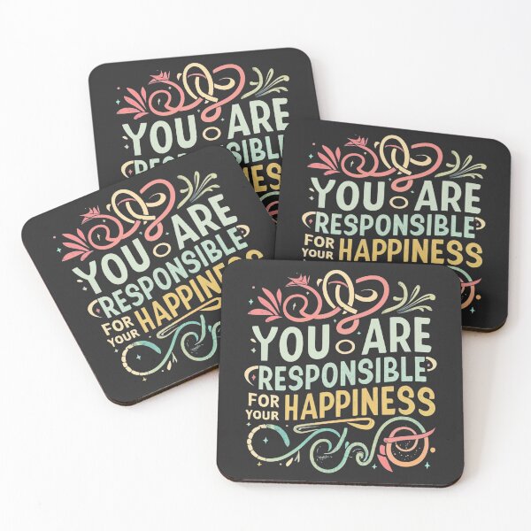 Item preview, You are responsible for your happiness designed and sold by Aktio  Design.