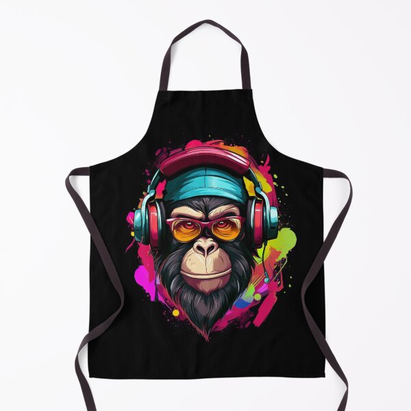 Item preview, Monkey Wearing Sunglasses designed and sold by Myra365Art.