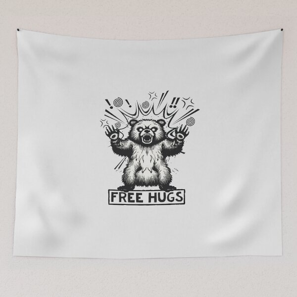 Item preview, Free Hugs designed and sold by TheSamuraiCat.