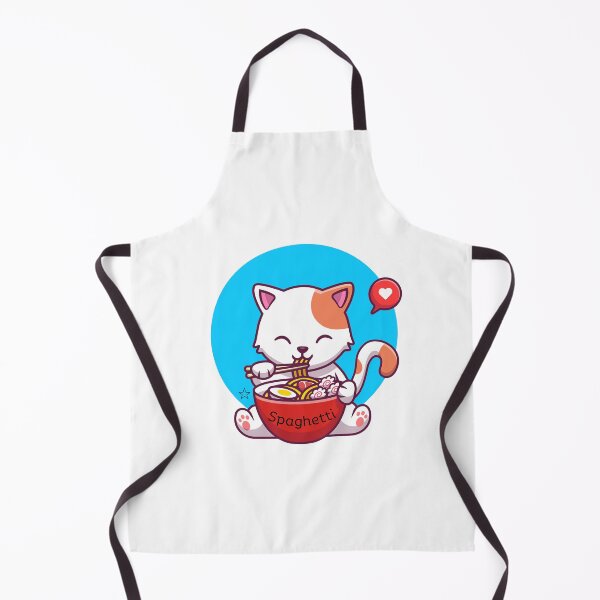 Item preview, Cat Eating Spaghetti | Cute Cat | Eating designed and sold by Krsna Priya.