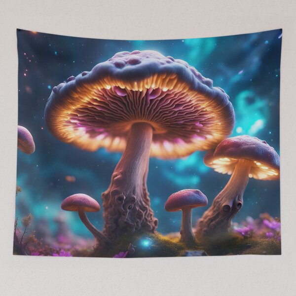Item preview, Cosmic Magic Mushrooms designed and sold by sahannonis.