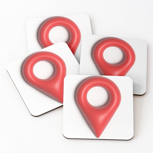 Item preview, red map pointer	 designed and sold by theguy17.