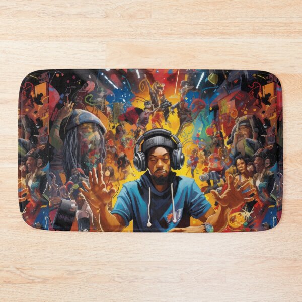 Item preview, Hip-Hop Explosion: Graphic of a Young Artist designed and sold by Piotrek0001.