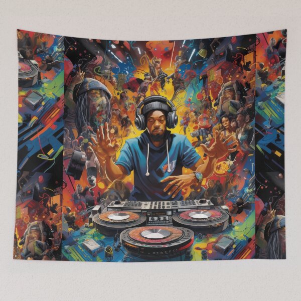 Item preview, Hip-Hop Explosion: Graphic of a Young Artist designed and sold by Piotrek0001.