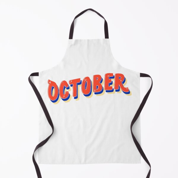 Item preview, October Handlettering, red, blue, designed and sold by JAG2B.
