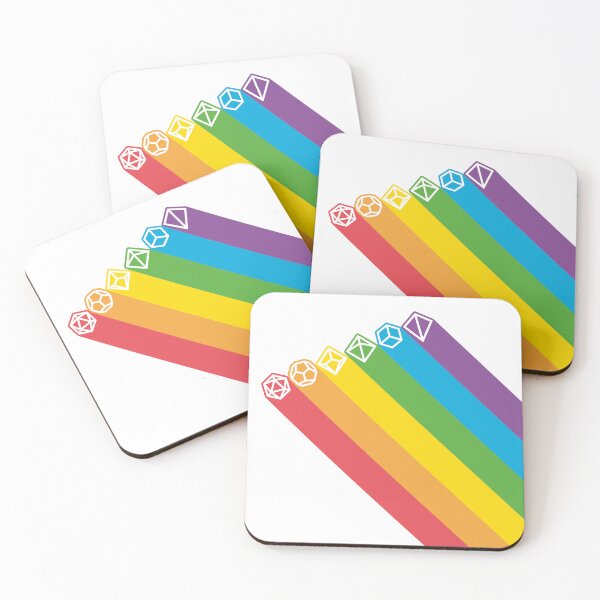 Item preview, Pride dice designed and sold by FantasyLands.