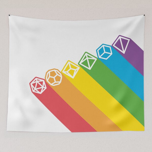 Item preview, Pride dice designed and sold by FantasyLands.