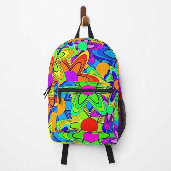 Item preview, Colorful bright pop art flower design designed and sold by pauloneill-art.