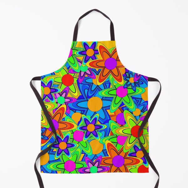 Item preview, Colorful bright pop art flower design designed and sold by pauloneill-art.