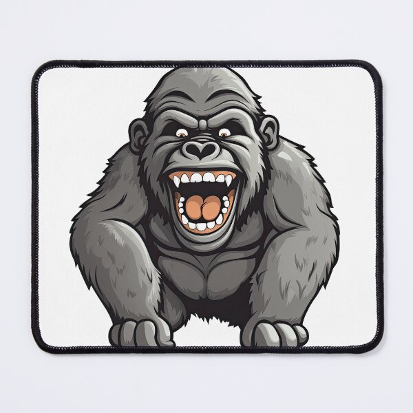 Item preview, Joyful Chibi Gorilla in Vector Style designed and sold by eyestetix.