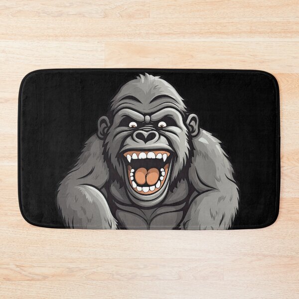 Item preview, Joyful Chibi Gorilla in Vector Style designed and sold by eyestetix.