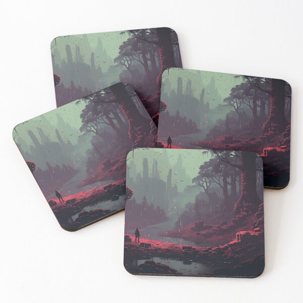 Item preview, Pixel creepy wood designed and sold by VariantME.