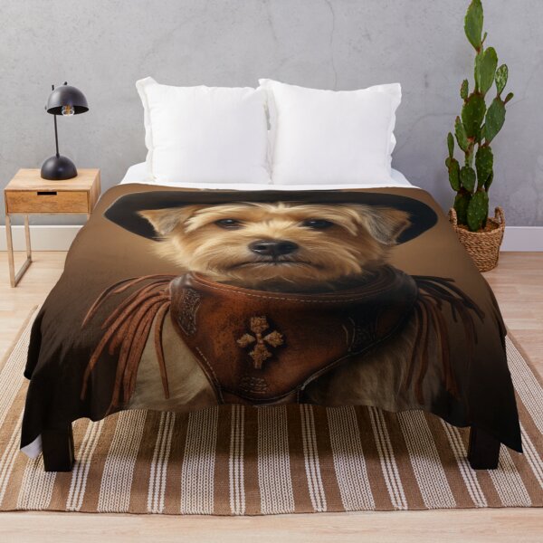 Item preview, Cowboy Dog - Norfolk Terrier designed and sold by Merchgard.