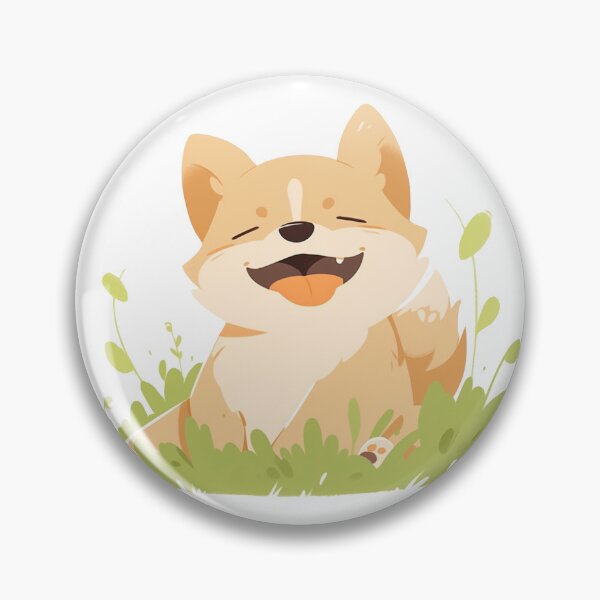 Artikelvorschau, Cute Smiling Dog entworfen und verkauft von whimsizoo.