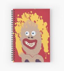 Blonde - Martin Boisvert - Faces à flaques Cahier à spirale
