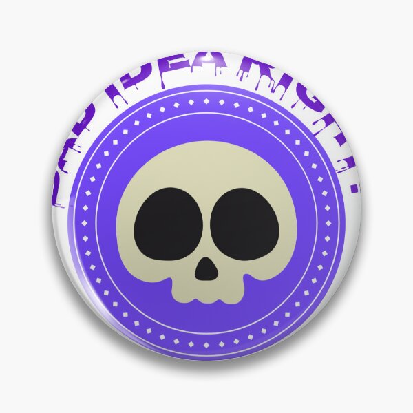 Item preview, Bad Idea Right? Purple Skull designed and sold by shoebeltshorts.