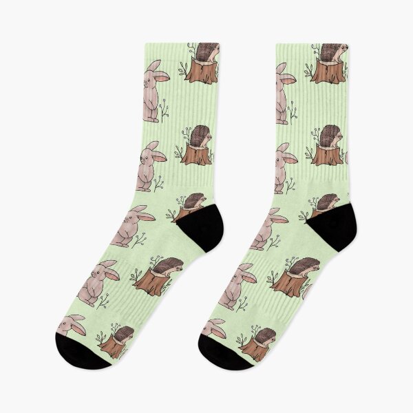 Item preview, rabbit and Hedgehog designed and sold by Blumchen.