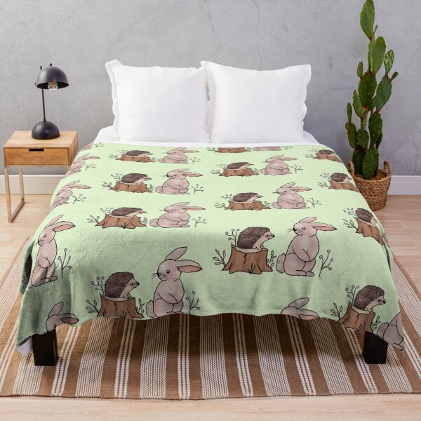 Item preview, rabbit and Hedgehog designed and sold by Blumchen.