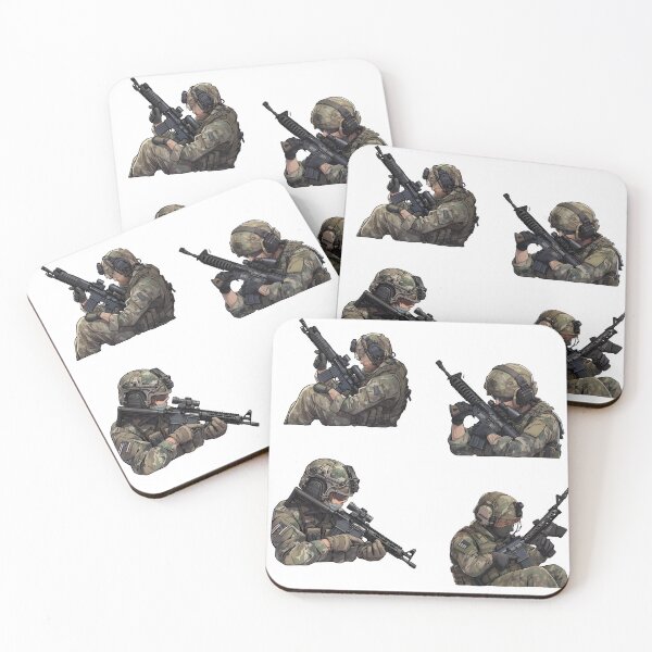 Item preview, Army Soliders with weapon designed and sold by nexusstore.