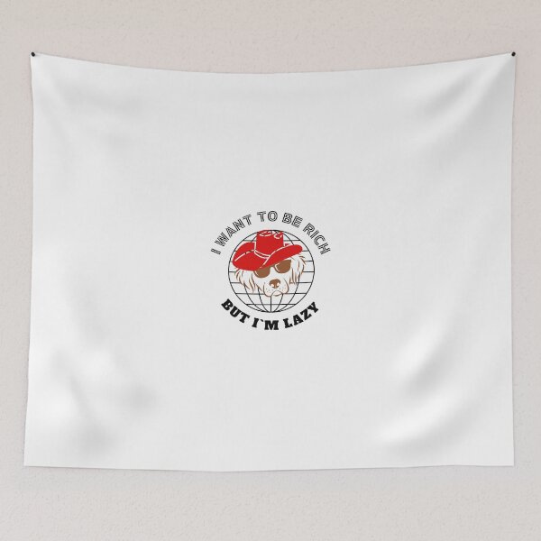 Item preview, To become rich you have to be willing to work hard. designed and sold by MAROY-DESIGNS.