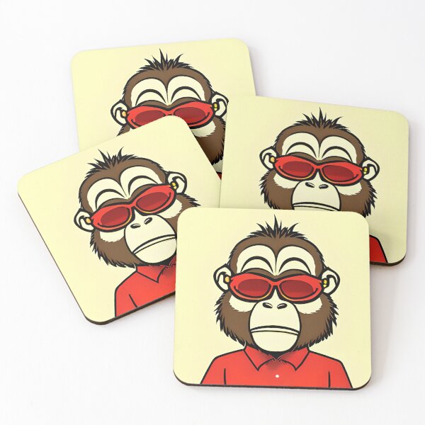 Item preview, Red Monkey designed and sold by ShilpyDesign.