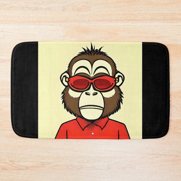 Item preview, Red Monkey designed and sold by ShilpyDesign.