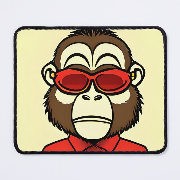 Item preview, Red Monkey designed and sold by ShilpyDesign.