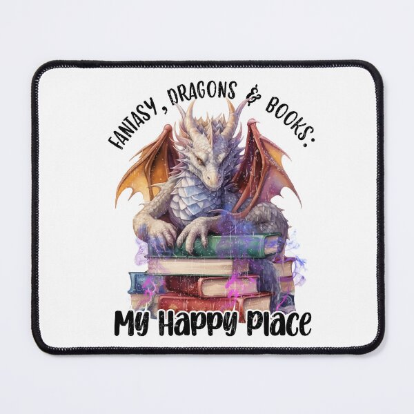 Item preview, Fantasy, Dragons & Books  designed and sold by PrettyPittie Shop.
