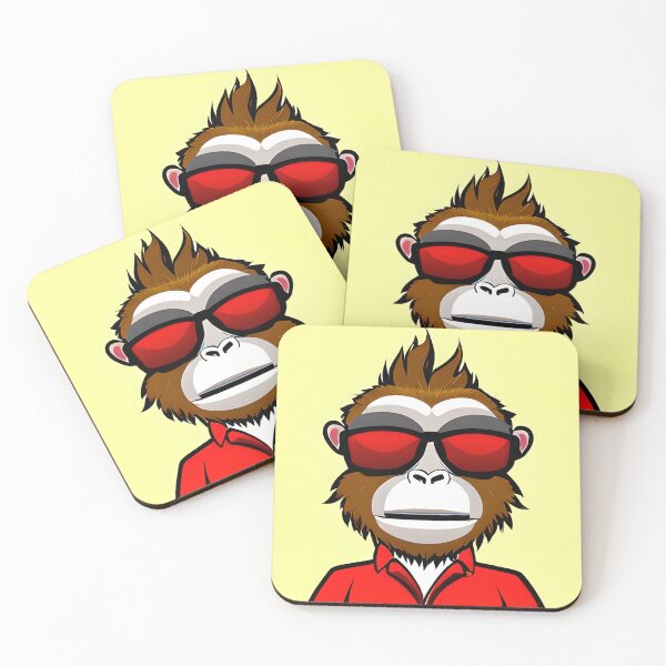 Item preview, Red Monkey designed and sold by ShilpyDesign.