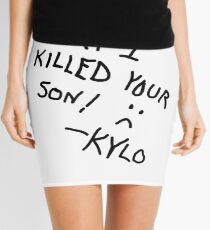Sorry I Killed Your Son :( - Kylo Mini Skirt