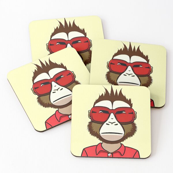 Item preview, Red Monkey designed and sold by ShilpyDesign.
