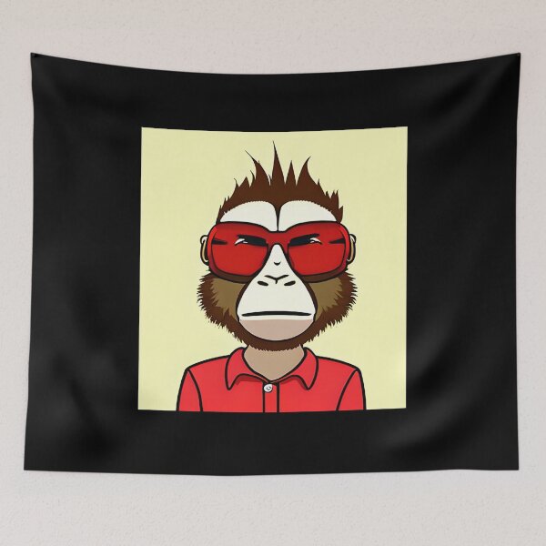 Item preview, Red Monkey designed and sold by ShilpyDesign.