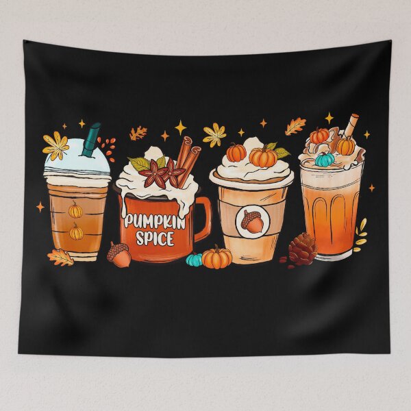 Item preview, Pumpkin Spice Coffees designed and sold by NessiCreates.