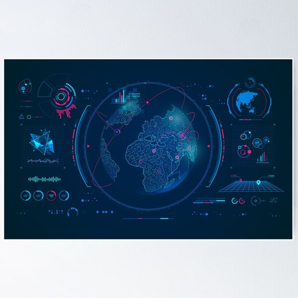 Item preview, global communication technology cyberspace interface designed and sold by NiamLab.