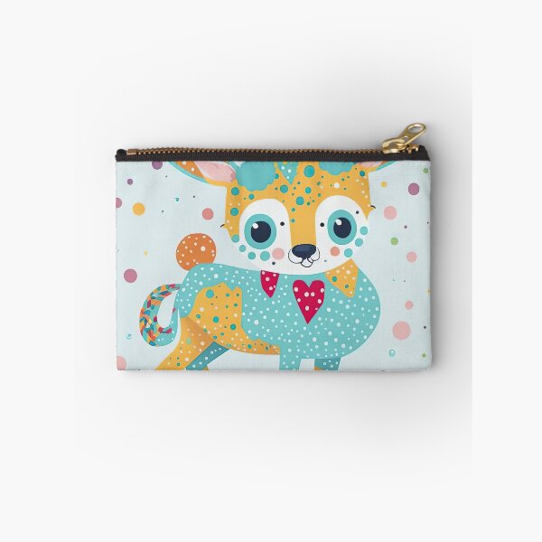 Item preview, The little deer dripping rainbow ink is so pretty and cute! designed and sold by Natcharee.