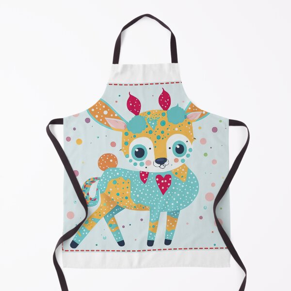 Item preview, The little deer dripping rainbow ink is so pretty and cute! designed and sold by Natcharee.