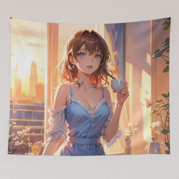 Item preview, Detailed anime style designed and sold by ROKANDESIGNART.