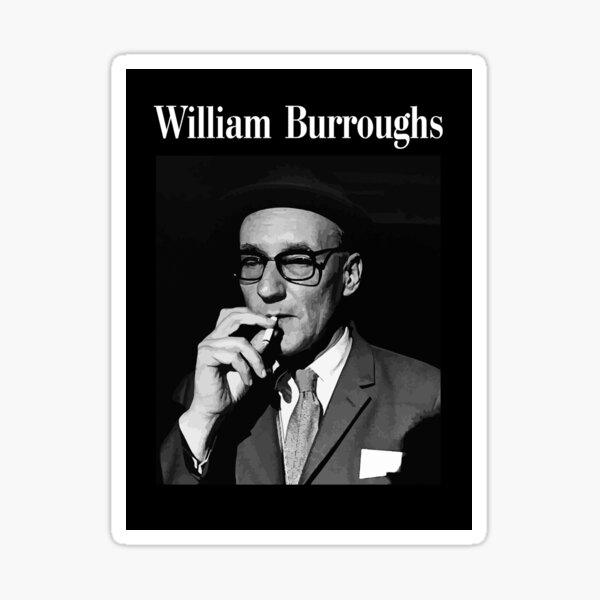 Item preview,  Tribute to William Burroughs - IV designed and sold by BlackLineWhite.