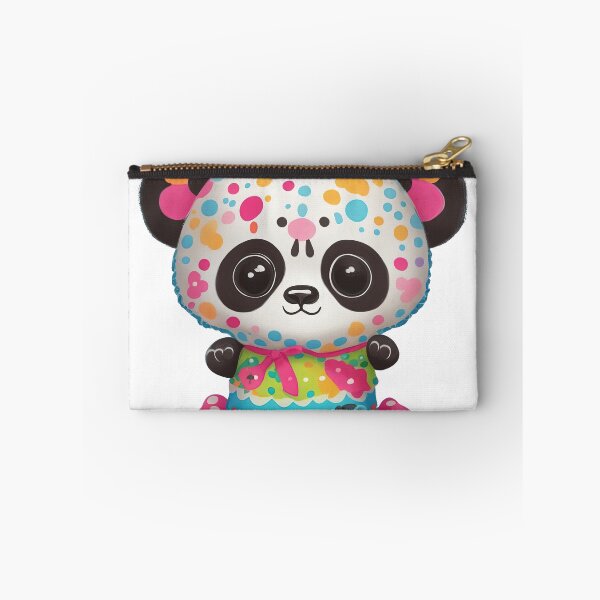 Item preview, Little pandas made from rainbow-colored ink droplets are so cute and pretty! designed and sold by Natcharee.