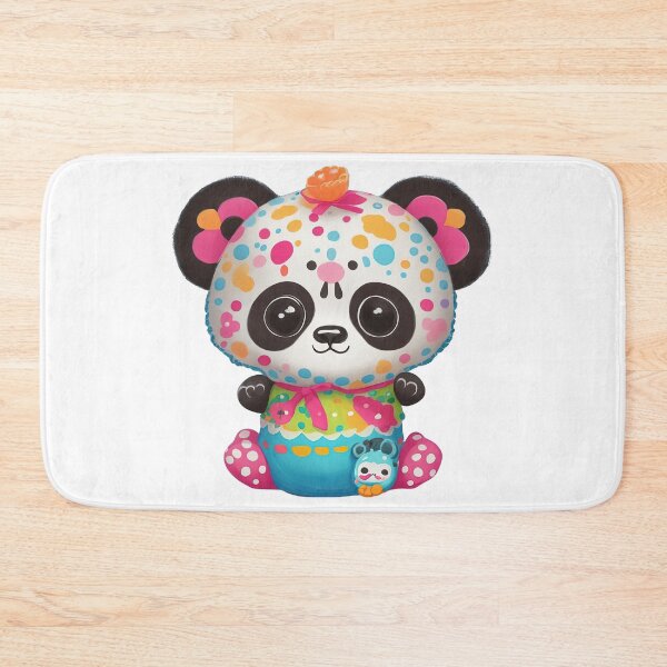 Item preview, Little pandas made from rainbow-colored ink droplets are so cute and pretty! designed and sold by Natcharee.