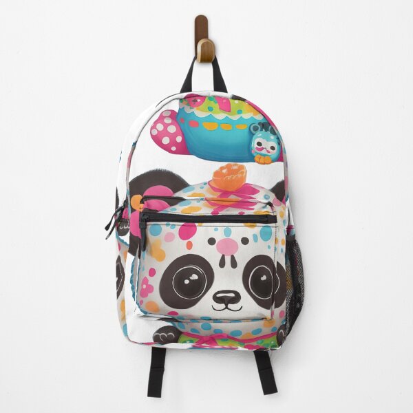 Item preview, Little pandas made from rainbow-colored ink droplets are so cute and pretty! designed and sold by Natcharee.