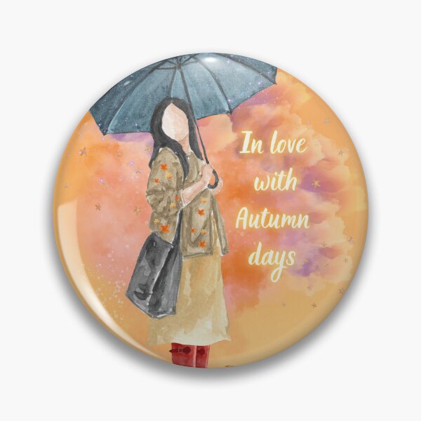 Item preview, In Love with Autumn Days, Graphic Design for all Fall Lovers  designed and sold by Lunardreams54.