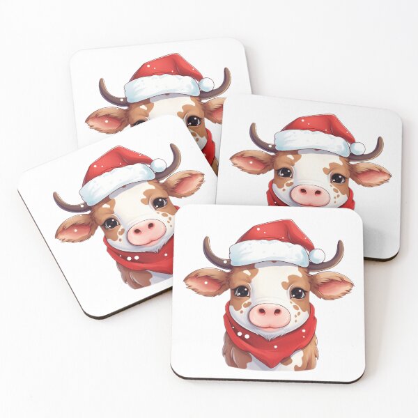 Item preview, Highland cow Christmas designed and sold by CreativeDecorCo.
