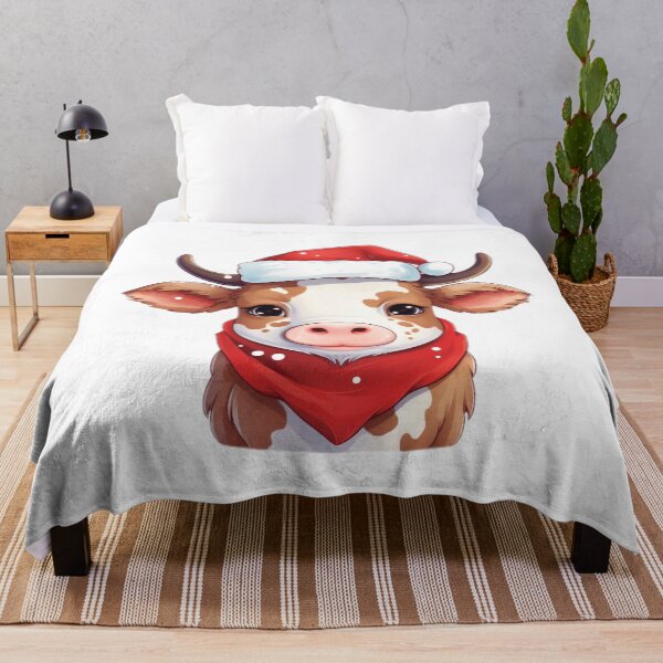 Item preview, Highland cow Christmas designed and sold by CreativeDecorCo.