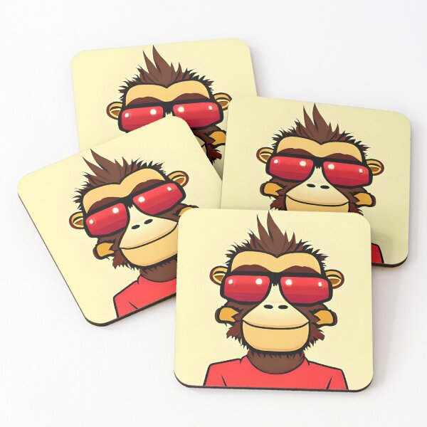 Item preview, Red Monkey designed and sold by ShilpyDesign.