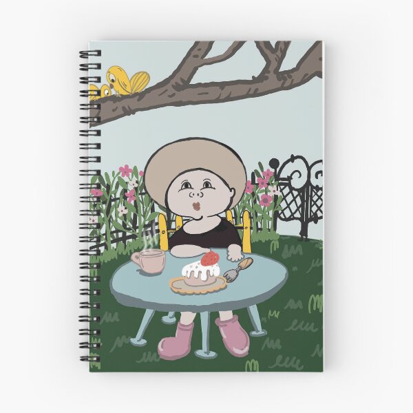 Item preview, las mujeres se relajan en el jardín con cafés designed and sold by sup-poon.